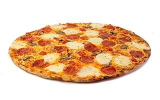 Итальянская пицца с Моцареллой и пепперони (30 см) на тонком тесте