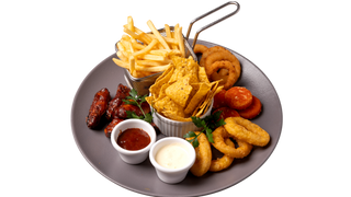 Zestaw chrupiących zakąsek