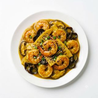 Gamberetti al curry