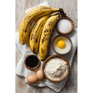 Uji, Boiled Egg & Banana