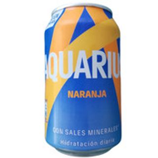 Aquarius Naranja  Lata 33Ml