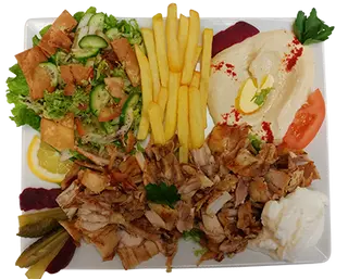 Assiette Chawarma Poulet