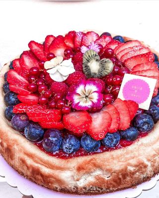 Cheesecake Entera De Frutos Rojos (12 Pax) 