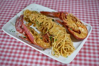 Spaghetti con bogavante - para 2 personas
