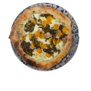 Pizza gourmet affumicata