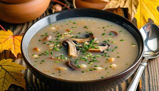 Zupa krem z pieczarek