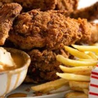 2 piece Fried chicken meal 