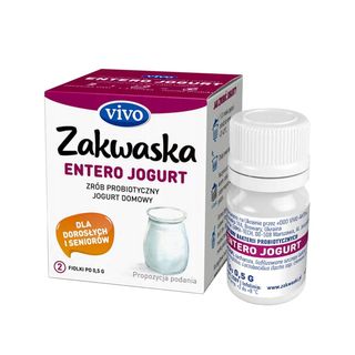Jogurt Entero VIVO - kartonik 2 sztuki