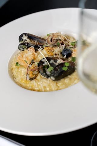 რიზოტო ზღვის პროდუქტებით