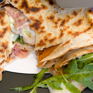 Палачинка с шунка и кашкавал