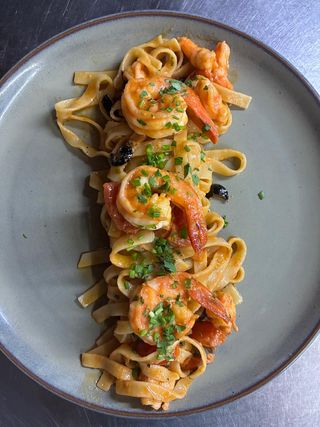 Tagliatelle Ai Gamberi