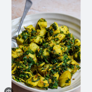Saag Aloo
