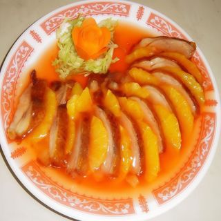 62 pato con salsa de naranja