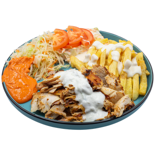 Shaorma la farfurie sau la caserola