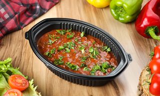 ლობიო პომიდვრით  150გრ