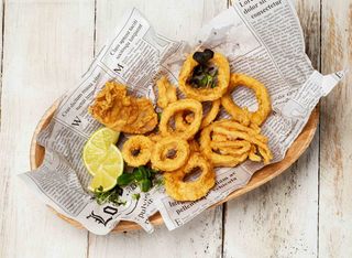 Хрупкави калмари  (200г)