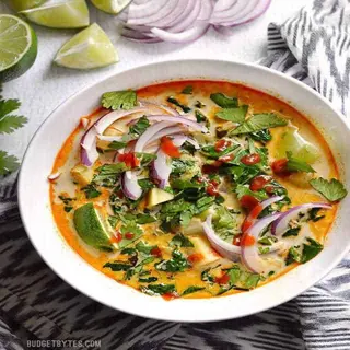 Thai vegetables soup