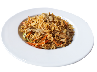 31. Ramen saltato con manzo