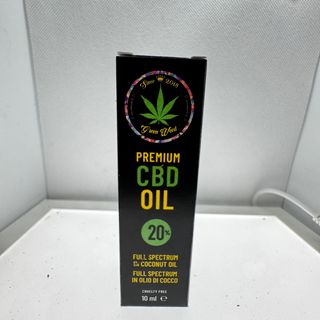 Óleo CBD 20% 10 ml.