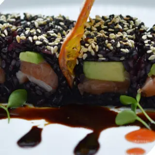 Sushi black sake
