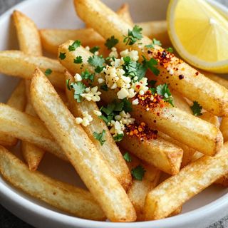 Cartofi prăjiți picanti Batata Harra