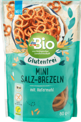 dmBio covrigi sare   fara gluten ECO 80g
