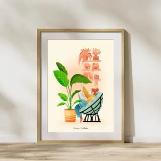 Lámina Plantas - Ave del Paraíso