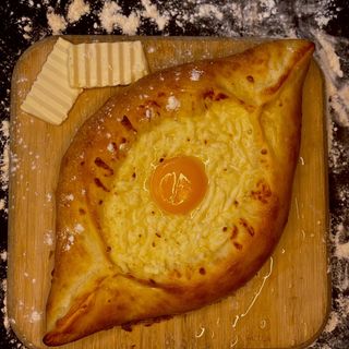 ხაჭაპური აჭარული/Adjarian Khachapuri