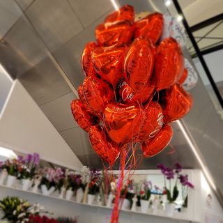 Balon z helem - SERCE