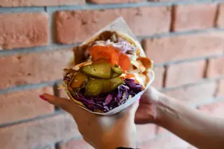 Kebab w bułce