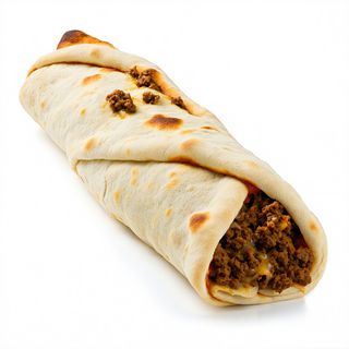 Roulée Patte À Pizza Steak Haché