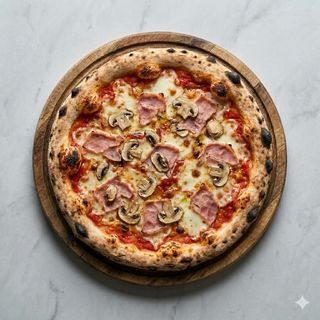 Prosciutto e funghi