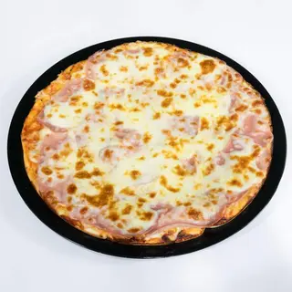 Pizza Fiambre e Muzarela Média