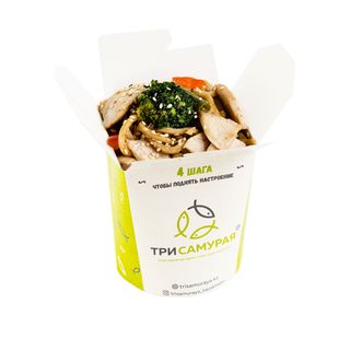 Гречневая лапша с курицей (350 гр.)