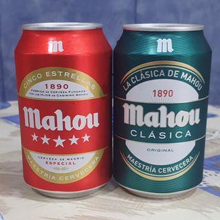 Cerveza Mahou Lata