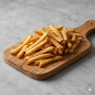 Porzione di patatine fritte
