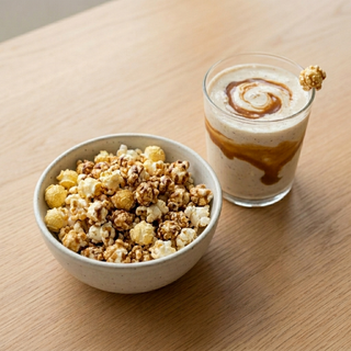 Popcorn with a Milkshake