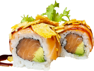 643-Uramaki tiger roll