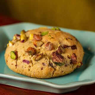 Cookies de Pistáchios e Doce de Leite