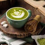 Te matcha latte cacao
