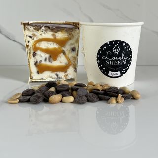 Grand Pot Gelato Snickers façon LS 475 ml