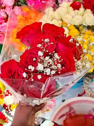 10 Red Roses