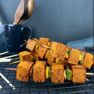 Brochetas Seitán BBQ 2 Ud(s). 125 Gr. aprox.