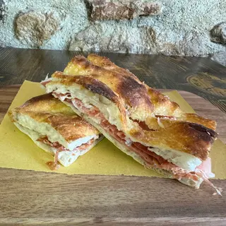 Crudo di Parma 24 mesi e melanzane sott'olio
