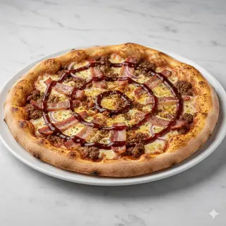Pizza Barbacoa Rústica (30 Cm.)