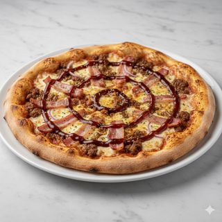 Pizza Barbacoa Rústica (30 Cm.)