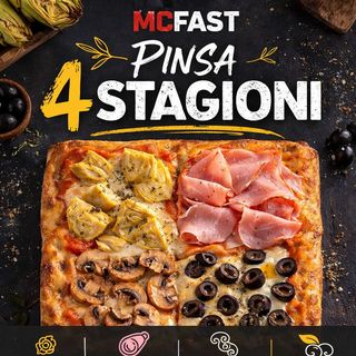 PINSA--4 STAGIONI--