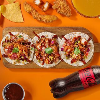 Taco de Polllo Kentucky