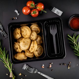 Смажені пельмені XL з яловичиною та свининою 240 г.