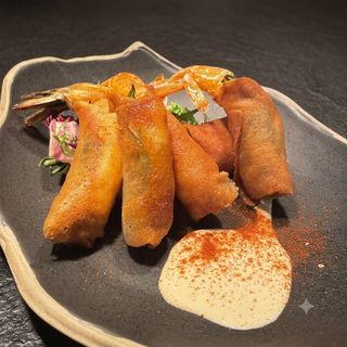 Crujiente De Langostinos